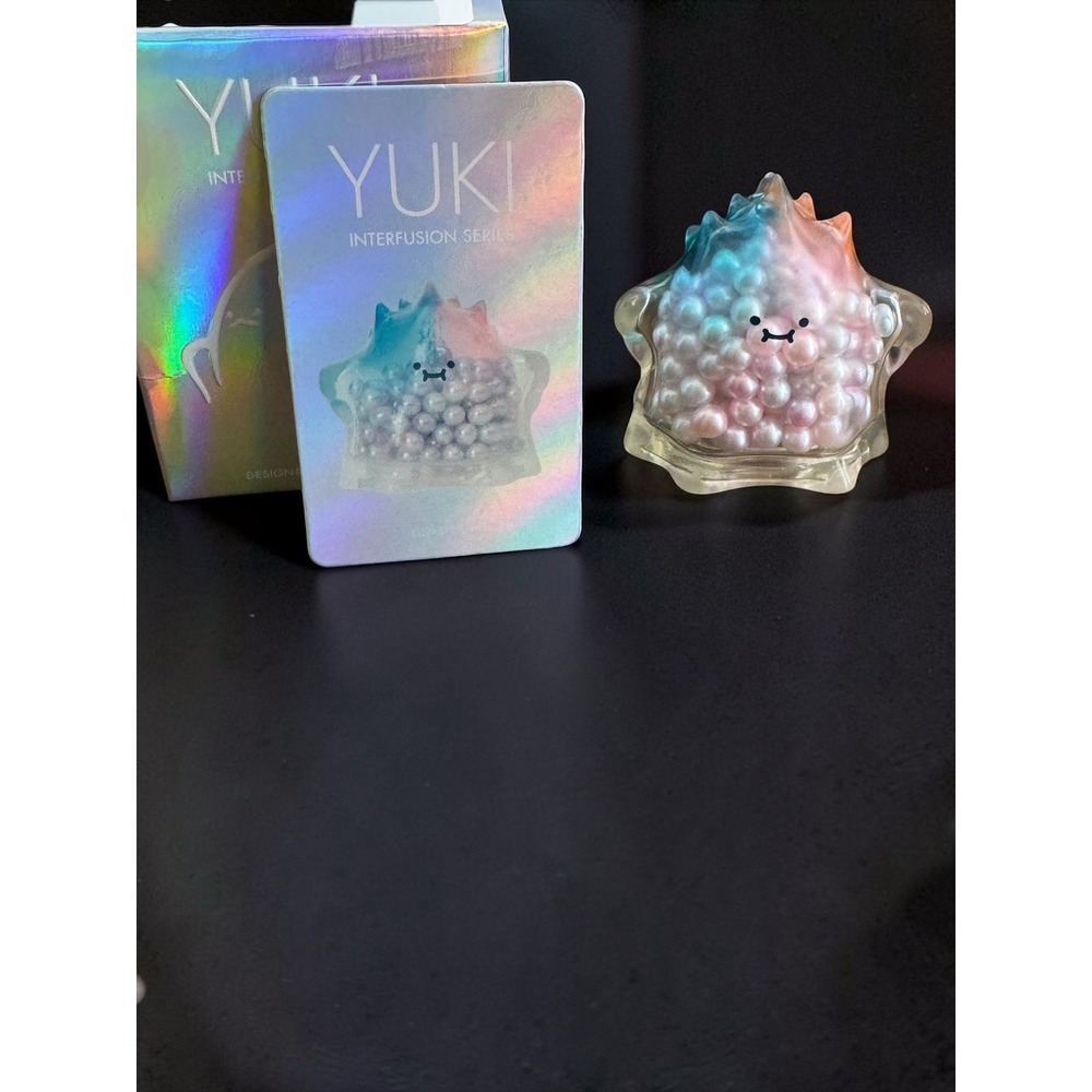 Pop Mart Yuki Interfusion Series Gemstone Silver Toy Figure by Lang New